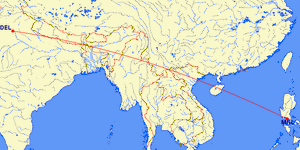 New Delhi to Manila Flights and Traveling Guide